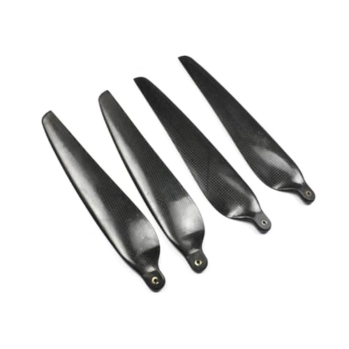QMLQRGKF 4pcs Kohlefaserverbund CW CCW Paddelclip 22 Zoll 2280 kompatibel mit RC -Drohnen -Quadcopter -Teilenzubehör(2280 NO Clip) von QMLQRGKF