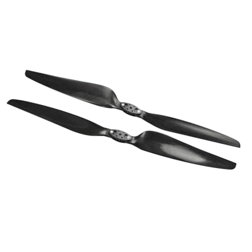 QMLQRGKF 4pcs Kohlefaserverbund CW CCW Paddelclip 22 Zoll 2280 kompatibel mit RC -Drohnen -Quadcopter -Teilenzubehör(2480 with Clip) von QMLQRGKF