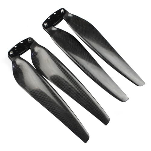 QMLQRGKF 4pcs Kohlefaserverbund CW CCW Paddelclip 22 Zoll 2280 kompatibel mit RC -Drohnen -Quadcopter -Teilenzubehör(2880 with Clip) von QMLQRGKF