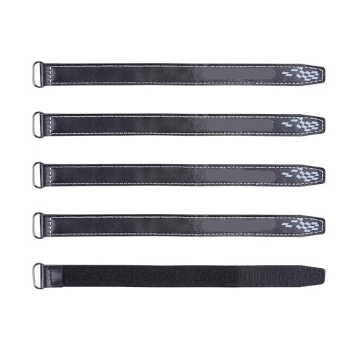 QMLQRGKF 5pcs Mikrofaser -PU -Lederriemen Kompatibel mit -Teile 20 mm breit unterschiedlich Längen(20X500MM) von QMLQRGKF
