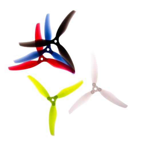 QMLQRGKF 6Pairs F5135 5. 1x3. 5x3 Faltungspc kompatibel mit RC Freestyle 5inch Drohnen DIY -Teile zufällige Farbe QMLQRGKF 6Pairs F5135 5. 1x3. 5x3 Faltungspc kompatibel mit RC Freestyle 5inch Drohnen DIY -Teile zufällige Farbe von QMLQRGKF