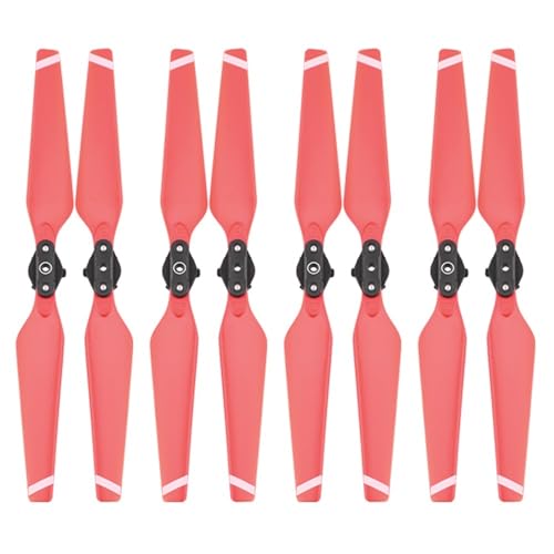 QMLQRGKF 8330 Drohnenrequisiten - Ersatzteile, die mit Faltdrohnen kompatibel sind(8PCS RED) von QMLQRGKF
