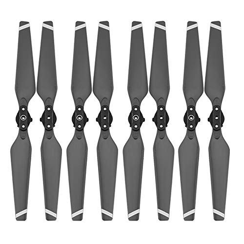 QMLQRGKF 8330 Drohnenrequisiten - Ersatzteile, die mit Faltdrohnen kompatibel sind(8PCS White Edge) von QMLQRGKF