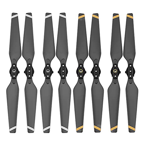 QMLQRGKF 8330 Drohnenrequisiten - Ersatzteile, die mit Faltdrohnen kompatibel sind(GOLDEN White Edge) von QMLQRGKF