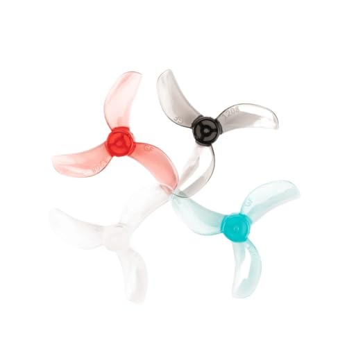 QMLQRGKF 8pair 8cw 8ccw 1208 31mm 3Propeller 0. 8mm 1mm 1. 5mm zufällige Farbkompatibel mit Tiny Whop Drohnen DIY -Zubehör(8PAIRS 0.8MM Random) von QMLQRGKF