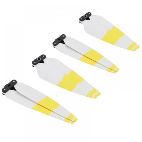 QMLQRGKF Air 3 Drohnenflügel - 8747f Schnellfreisetzungskompatibel mit Air 3(Yellow White) von QMLQRGKF