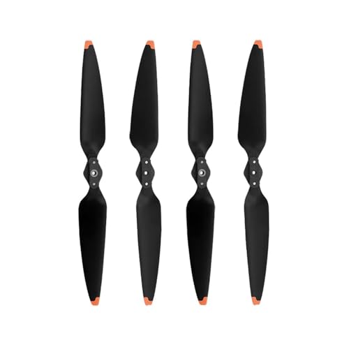 QMLQRGKF Air 3 Drohnenflügelventilator Ersatzteile kompatible Requisiten(2PAIRS ORANGE) von QMLQRGKF