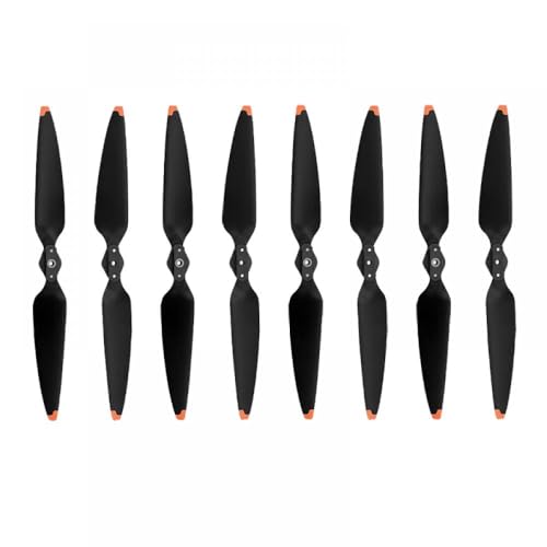 QMLQRGKF Air 3 Drohnenflügelventilator Ersatzteile kompatible Requisiten(4PAIRS ORANGE) von QMLQRGKF