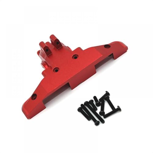 QMLQRGKF Aktualisierte Metallgetriebeabdeckung Kompatibel mit 1/16 kompatible C8805 Fernbedienungspfus -Teile(Czerwony) von QMLQRGKF