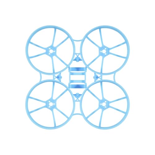 QMLQRGKF Bürstenloser Rahmen 1s bürstenloser Meteor 75 Rennsportrahmen kompatibel(Cyan) von QMLQRGKF