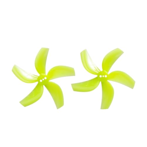 QMLQRGKF D63 5 PC Abgeleitete Drohnen-Requisiten kompatibel mit D63-5(4PAIRS Yellow) von QMLQRGKF