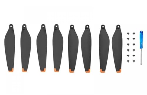 QMLQRGKF Ersatzdrohne -Requisiten, die mit 3 Pro kompatibel sind(2 Pairs ORANGE) von QMLQRGKF
