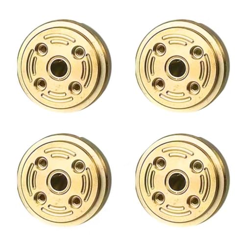 QMLQRGKF FMS xiao qi kompatibel 1/24 Metallgewicht Upgrade nachrüststrofit Fernbedienungstür Achse Hub Kupfer Gewichtsblock Ersatzteile Teile(Four) von QMLQRGKF