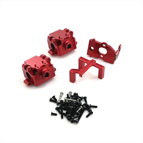 QMLQRGKF Kompatible Metall -Upgrade Getriebemotor Basislenkerbasis Kompatibel mit 1/28 RC -Autos 284161 284010 284131 K989 K969 K979 P929 Teile(Red) von QMLQRGKF