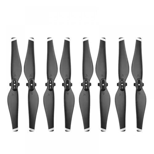 QMLQRGKF Luftdrohne 5332 Propellers Ersatz Kompatibel mit 5332s Schnellfreigabe(GOLDEN White Edge) von QMLQRGKF