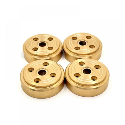 QMLQRGKF Messing Gegengewichte und Metall Kompatibel mit vordere und hintere Achsen, die mit 1/24 RC -Autos und FMS kompatibel sind von QMLQRGKF