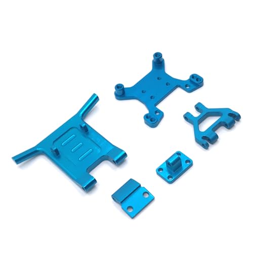 QMLQRGKF Metal vordere Stoßhalterung Stoßfänger Ersatz Kompatibel mit 144010 124016 124017 124018 124019 RC -Autos(Sky Blue) von QMLQRGKF