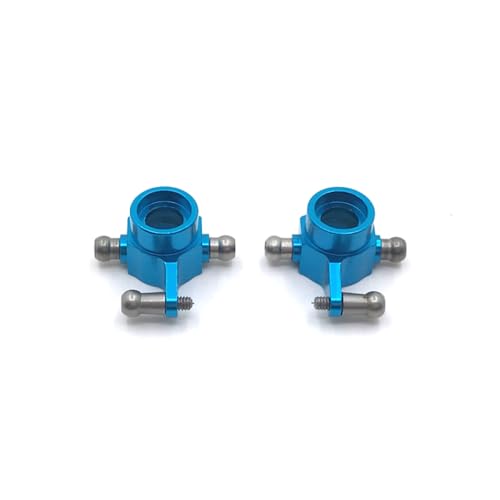 QMLQRGKF Metall -Heck -Lenkungsbecher -Upgrade kompatibel mit 1/28 284131 K969 K979 K989 K999 P929 P939 RC -Autoteile(Sky Blue) von QMLQRGKF
