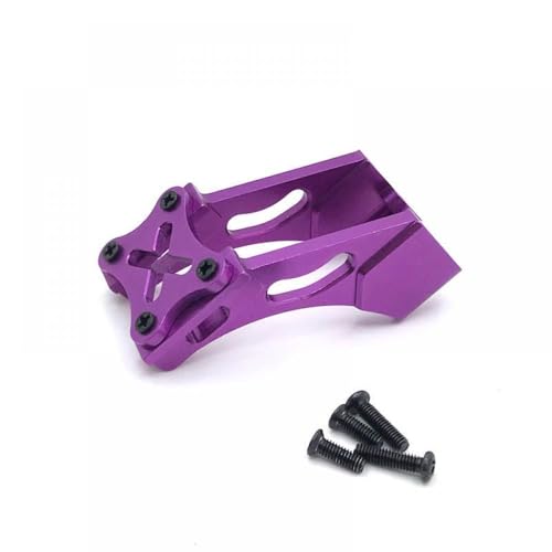 QMLQRGKF Metall Tail Wing Mount Bracket kompatibel mit 144001 144010 124007 124017 124019 184016 Upgrade -Teile Kompatibel mit RC -Autos(Purple) von QMLQRGKF