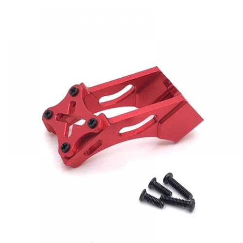 QMLQRGKF Metall Tail Wing Mount Bracket kompatibel mit 144001 144010 124007 124017 124019 184016 Upgrade -Teile Kompatibel mit RC -Autos(Red) von QMLQRGKF