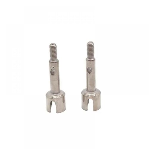 QMLQRGKF Metall -Upgrade -Achse -Tasse kompatibel mit 144001 144002 144010 124016 124017 124018 124019 RC -Autoteile von QMLQRGKF
