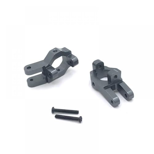 QMLQRGKF Metall-Upgrade Front C-Hub kompatibel mit 1/12 12428 12423 RC-Autos Kompatibel mit FY-01/02/03/04/05(Light Grey) von QMLQRGKF