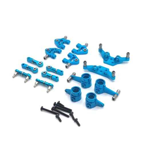 QMLQRGKF Metall -Upgrade -Lenkverbindungsschockarm Kompatibel mit 1/28 RC -Automodelle 284131 K969 K979 K989 K999 P929 P939 Ersatzteile(BŁĘKITNA) von QMLQRGKF