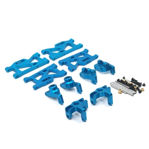 QMLQRGKF Metall Upgrade Swing Arm Lenering Cup Set von 5 kompatibel mit 144010 144001 144002 124016 124017 124018 124019 RC -Autoteile(Sky Blue) von QMLQRGKF