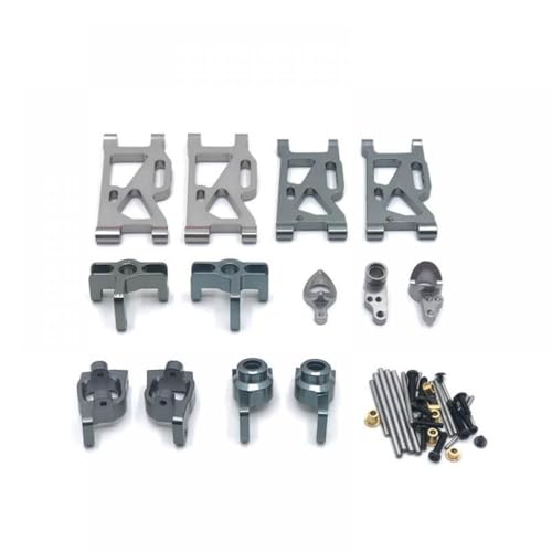 QMLQRGKF Metall -Upgrade -Teile Kompatibel mit 144010 144001 02 124017 16 18 und 124019 RC -Autos(Red) von QMLQRGKF