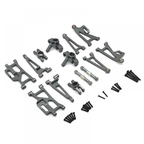 QMLQRGKF Metall -Upgrade -Teile und Zubehör Kompatibel mit 1/14 Fernbedienungsauto kompatibel mit Hyper GO -Modellen 14209 14210 H14BM(Light Grey) von QMLQRGKF