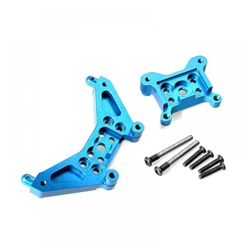 QMLQRGKF Metall -Upgrade von Schockturmzubehör Kompatibel mit Hyper Go 1/14 RC -Auto kompatibel mit 14301 14302 14303(Blue) von QMLQRGKF