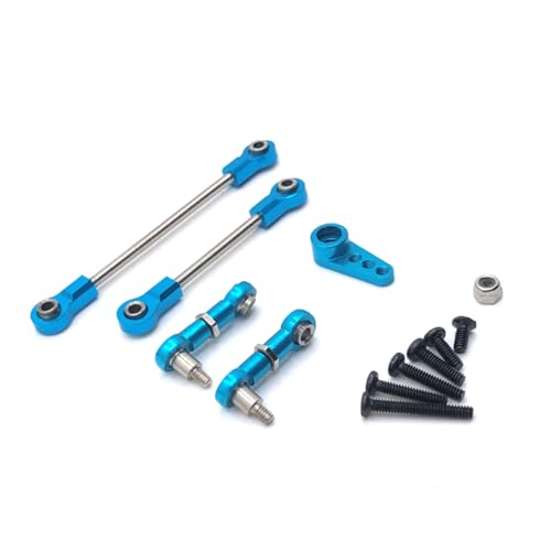 QMLQRGKF Metall verbessertes Lenkverbindungs ​​-Servo Arm 28T kompatibel mit 1/28 RC -Automodellen 284131 K969 K979 K989 K999 P929 P939(Sky Blue) von QMLQRGKF