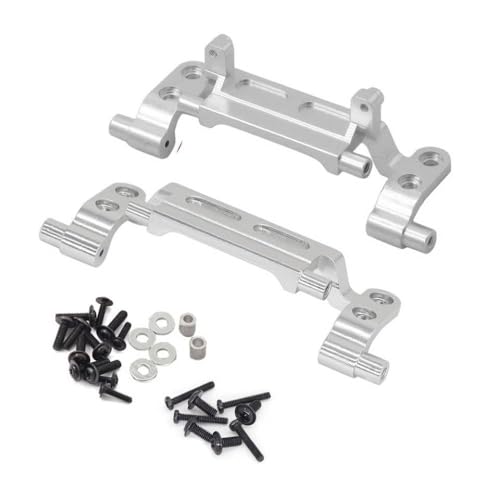 QMLQRGKF Metallachse Stange Stange Sitzhalterung Klangstange Basis Kompatibel mit 1/12 Skala RC -Autos kompatibel mit verschiedenen Modellen MN168 New99s Mn78 Upgrade -Teile(Silver) von QMLQRGKF