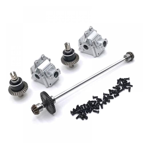 QMLQRGKF Metallantriebswelle Getriebedifferential -Upgrade -Kit Kompatibel mit 1:14 Skala RC -Cars kompatibel mit Modellen 144010 144001 144002(White) von QMLQRGKF