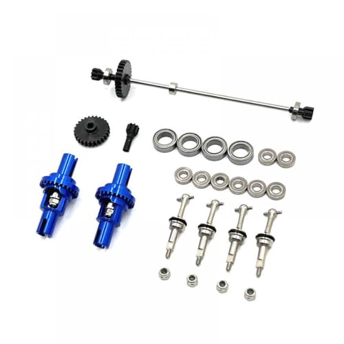 QMLQRGKF Metallantriebswellenlager -Upgrade Kompatibel mit 1/28 RC -Autos 284131 K969 K979 K989 K999 P929 P939(Blue) von QMLQRGKF