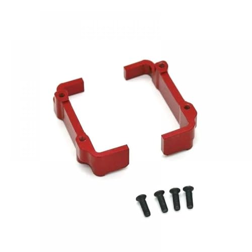 QMLQRGKF Metallhalter zur Verbesserung von RC -Autos, die mit 144010 144001 144002 124016 124018 124019 Teile kompatibel sind(Red) von QMLQRGKF