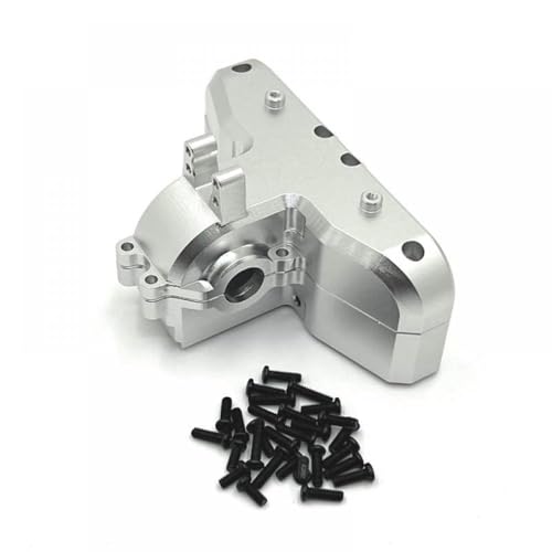 QMLQRGKF Metallkofferabdeckung Ersatz Kompatibel mit 1/14 Skala Fernbedienungsfahrzeuge mit den Modellen 14301 14302 14303 Ersatzteile kompatibel(Srebrny) von QMLQRGKF