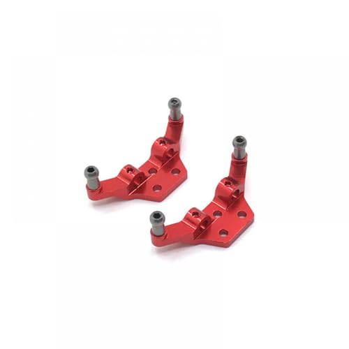 QMLQRGKF Metalllenker -Dämpfer -Schaukelarm -Upgrade kompatibel mit P929 P939 K979 K989 K999 K969 1/28 RC Car Sperelsteile(Czerwony) von QMLQRGKF