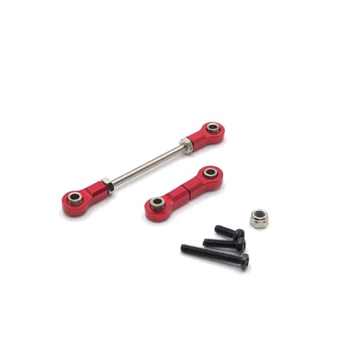 QMLQRGKF Metalllenker Link -Upgrade Kompatibel mit 284131 K969 K979 K989 K999 P929 P939 Auto kompatibel mit RC01 RC -Autoteilen(Red) von QMLQRGKF