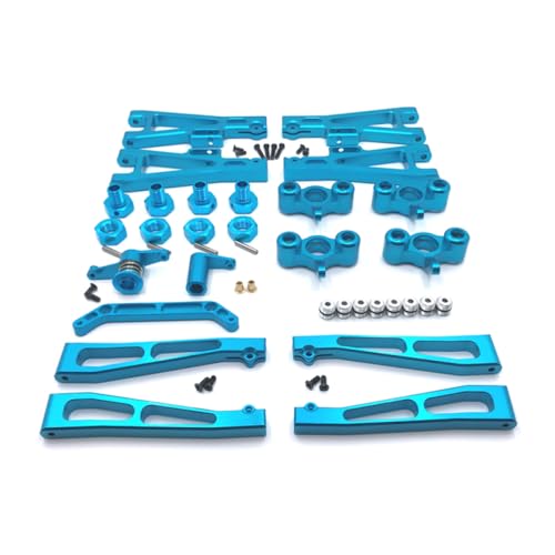 QMLQRGKF Metalllenker Swing Arm Assembly Upgrade Modification 17mm Combiner Kompatibel mit 1/10 J3 kompatible RC -Autos(Sky Blue) von QMLQRGKF