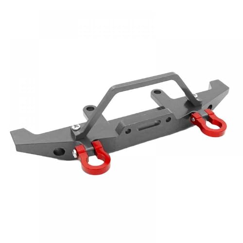 QMLQRGKF Metallvordere Stoßstange Kompatibel mit C14 C24 C24-1 1/16 Fernbedienung Car 4WD-Upgrade-Teile Anti-Collision-Design(Titanium) von QMLQRGKF
