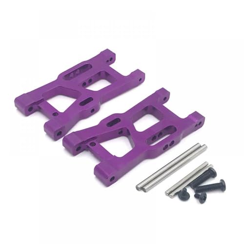 QMLQRGKF RC -Auto -Upgrade Frontschwung Arm kompatibel mit 144001 144002 144010 124017 124019 124016 124018 Modelle(Purple) von QMLQRGKF