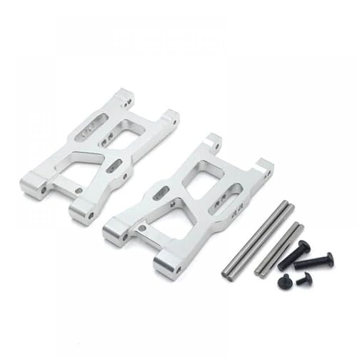 QMLQRGKF RC -Auto -Upgrade Frontschwung Arm kompatibel mit 144001 144002 144010 124017 124019 124016 124018 Modelle(Silver) von QMLQRGKF