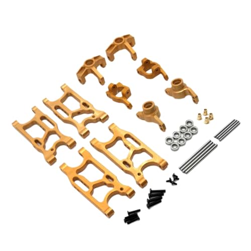 QMLQRGKF RC -Auto gefährdete Teile, die mit 144010 144001 kompatibel sind(Gold) von QMLQRGKF