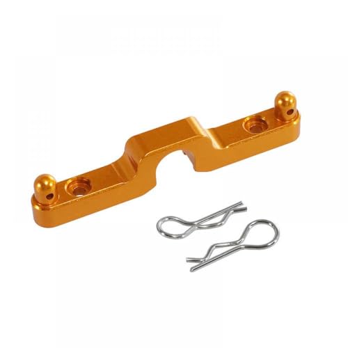 QMLQRGKF Verbesserte Metall -Heckschalen -Säule Körper festgelegt mit 1/14 RC -Automodellen 14301 14302 14303 kompatibel(Golden) von QMLQRGKF