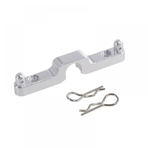 QMLQRGKF Verbesserte Metall -Heckschalen -Säule Körper festgelegt mit 1/14 RC -Automodellen 14301 14302 14303 kompatibel(Silver) von QMLQRGKF