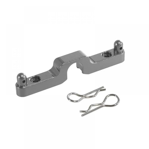 QMLQRGKF Verbesserte Metall -Heckschalen -Säule Körper festgelegt mit 1/14 RC -Automodellen 14301 14302 14303 kompatibel(Titanium) von QMLQRGKF
