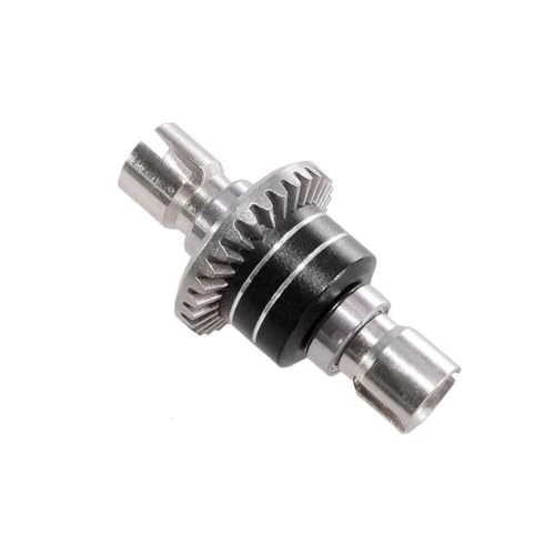 QMLQRGKF Verbesserte Metalldifferential Zahnräder Kompatibel mit Hyper Go 1/16 16207 H16BM-PL 1/14 14210 H14BM 14301-02-03 RC-Autoteile(Black) von QMLQRGKF