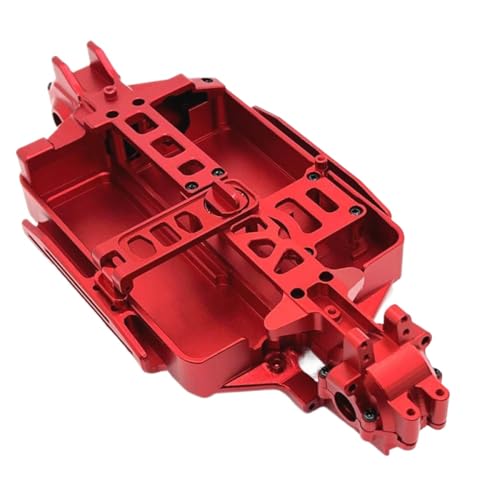 QMLQRGKF Verbessertes Metall -Chassis vordere und hintere Wellenboxen mit Modell 1/16 16207 16208 16209 16210 H16 M162 RC -Autoteile(Red) von QMLQRGKF