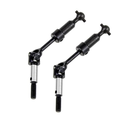QMLQRGKF Verstellbare Universal Steel Antriebswelle Kompatibel mit 1/10 RC-Modellautos kompatibel mit verschiedenen Modellen 75-85 mm und 110-120 mm(110-120mm 2pcs) von QMLQRGKF